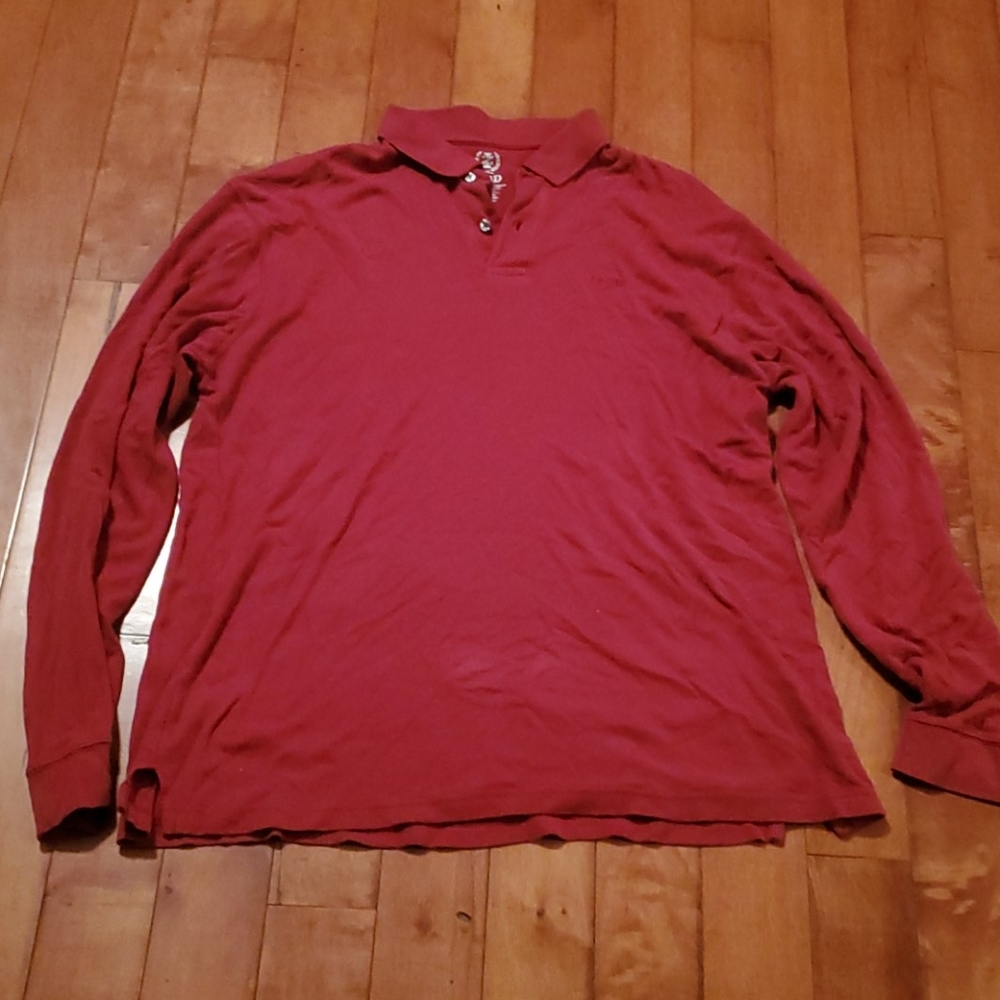 Izod red long sleeve